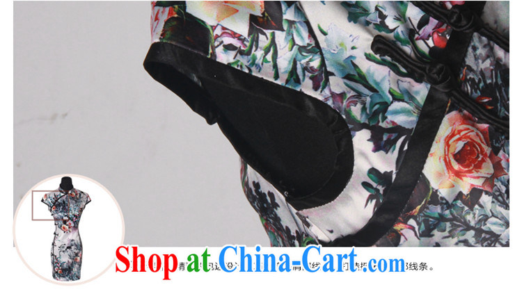 Unwind after the 2015 New Products summer decoration, short-sleeved dresses elegant antique cheongsam dress 5231 new 5231 fancy XXL pictures, price, brand platters! Elections are good character, the national distribution, so why buy now enjoy more preferential! Health