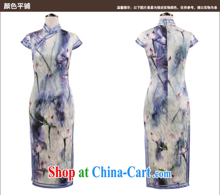 As such, I should be grateful if you love 2015 new summer dresses upscale sauna silk daily cultivating long cheongsam dress QD 764 figure XXL pictures, price, brand platters! Elections are good character, the national distribution, so why buy now enjoy more preferential! Health