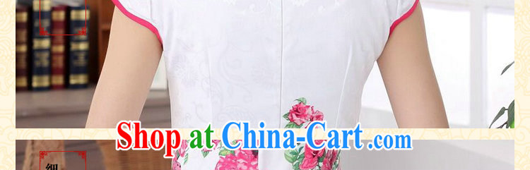 spend the summer with new female cheongsam Chinese Chinese improved, for a tight jacquard cotton style short cheongsam dress such as the color 2 XL pictures, price, brand platters! Elections are good character, the national distribution, so why buy now enjoy more preferential! Health