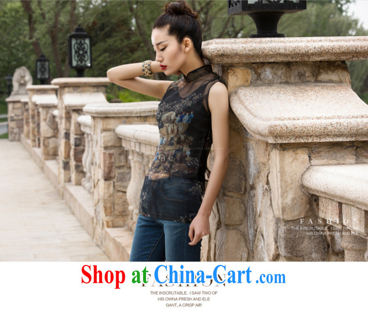 Wind Blowing summer 2015 new female Chinese style improved the root by a sleeveless XXL pictures, price, brand platters! Elections are good character, the national distribution, so why buy now enjoy more preferential! Health