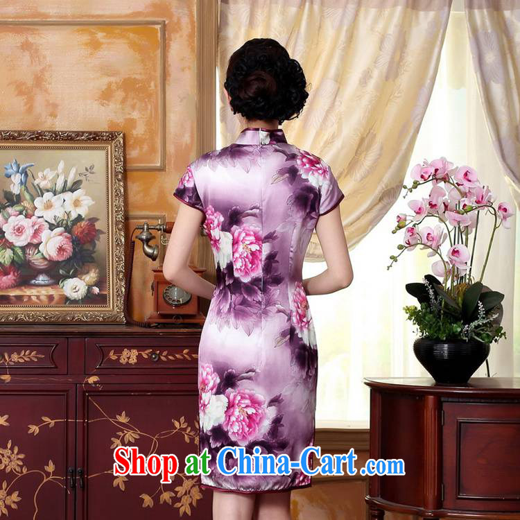 According to fuser summer stylish new ladies retro ethnic wind Tang with the collar is tight poster beauty short-sleeved Chinese cheongsam dress LGD/Z #0023 figure 2 XL pictures, price, brand platters! Elections are good character, the national distribution, so why buy now enjoy more preferential! Health
