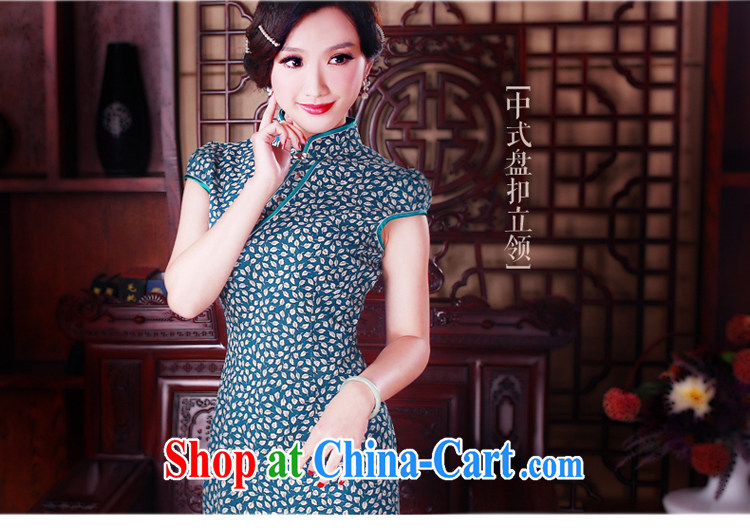 ruyi, 2015 new spring and summer beauty qipao dresses improved stylish short linen dresses 5017 new 5017 fancy XXL pictures, price, brand platters! Elections are good character, the national distribution, so why buy now enjoy more preferential! Health