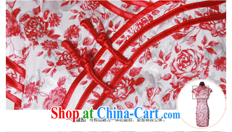 Unwind after the 2015 spring and summer, the cheongsam dress retro fashion improved cultivation cheongsam dress 5237 new 5237 red XXL pictures, price, brand platters! Elections are good character, the national distribution, so why buy now enjoy more preferential! Health