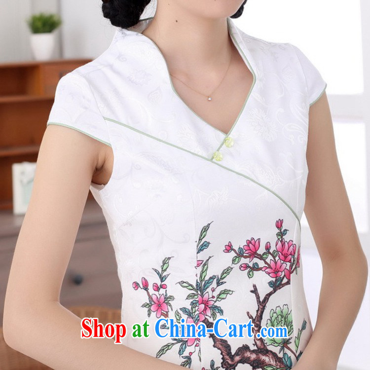 In accordance with the conditions in summer and stylish new ladies retro improved jacquard cultivating short Chinese qipao dress LGD/D #0316 figure 2 XL pictures, price, brand platters! Elections are good character, the national distribution, so why buy now enjoy more preferential! Health