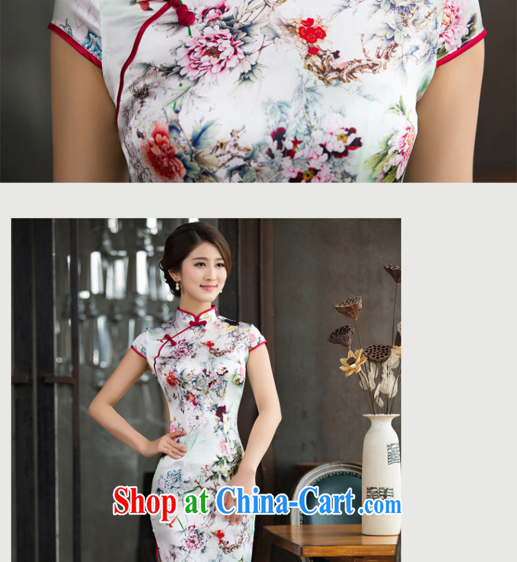 Non-you don't marry everyday dress sauna silk Silk Cheongsam summer short cheongsam suit Female picture color 2 XL pictures, price, brand platters! Elections are good character, the national distribution, so why buy now enjoy more preferential! Health