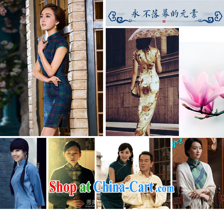 Love Life, for retro 2015 summer New Beauty video thin 1000 birds Korea, literary women cheongsam picture color XXL pictures, price, brand platters! Elections are good character, the national distribution, so why buy now enjoy more preferential! Health