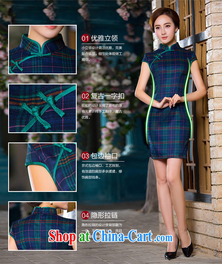 Love Life, for retro 2015 summer New Beauty video thin 1000 birds Korea, literary women cheongsam picture color XXL pictures, price, brand platters! Elections are good character, the national distribution, so why buy now enjoy more preferential! Health