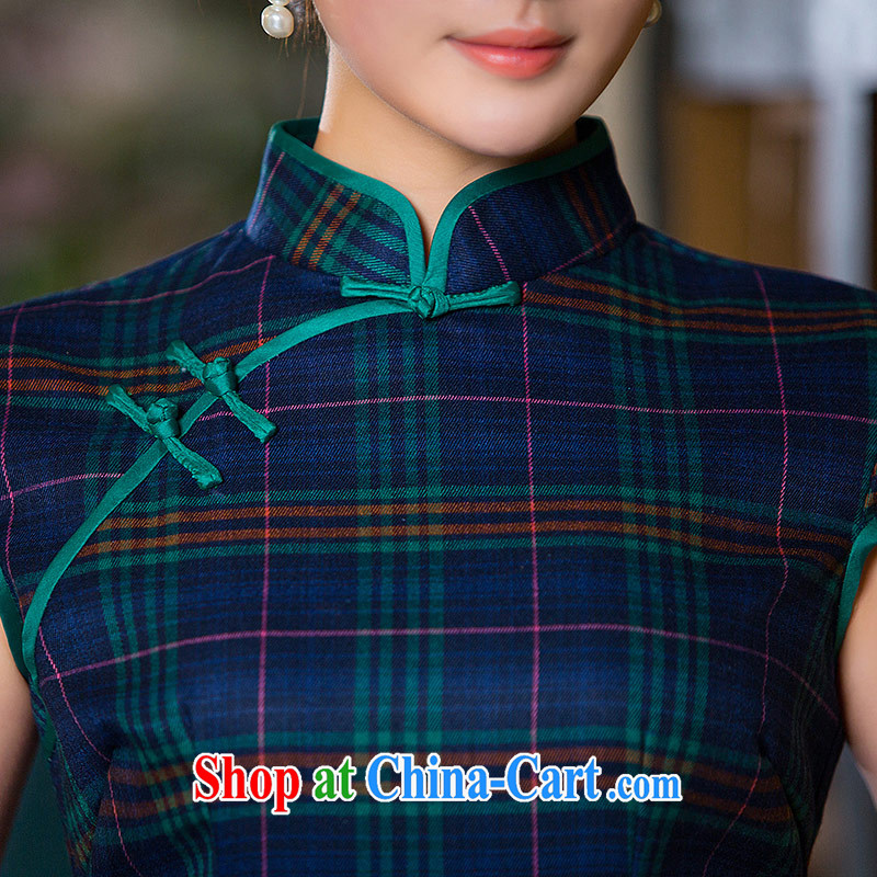 Love Life, for retro 2015 summer New Beauty video thin 1000 birds of the literary female cheongsam picture color XXL, love life, and shopping on the Internet