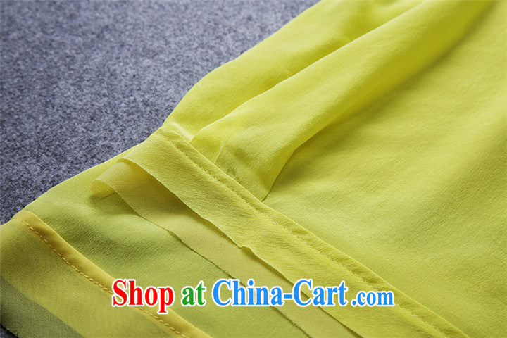 Ya-ting in Europe and store high-end ladies' silk shirt solid female silk, short-sleeved shirt T female T-shirt green XL pictures, price, brand platters! Elections are good character, the national distribution, so why buy now enjoy more preferential! Health
