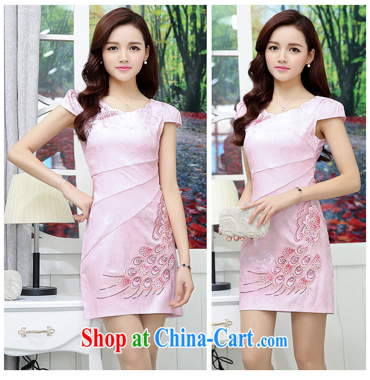 Yan, Jody 2015 summer new women with improved dresses short stylish dress beauty graphics thin style cotton robes Hester Prynne 2 XL pictures, price, brand platters! Elections are good character, the national distribution, so why buy now enjoy more preferential! Health